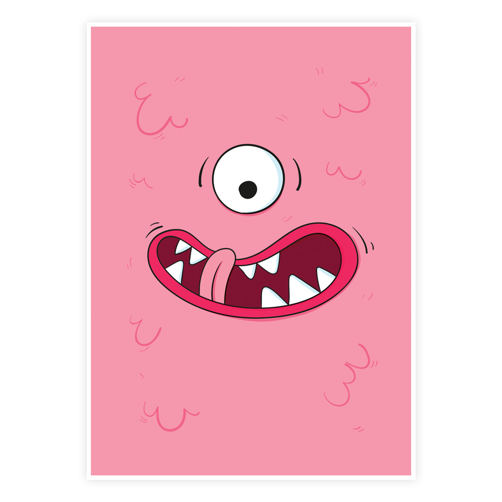 Monsterballade Plakat - Designs.dk Plakater