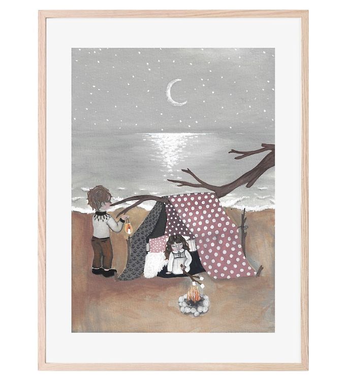 That Mine Plakat 30x40 Bonfire Moonlight - Thats Mine Plakater  - 5713846082875