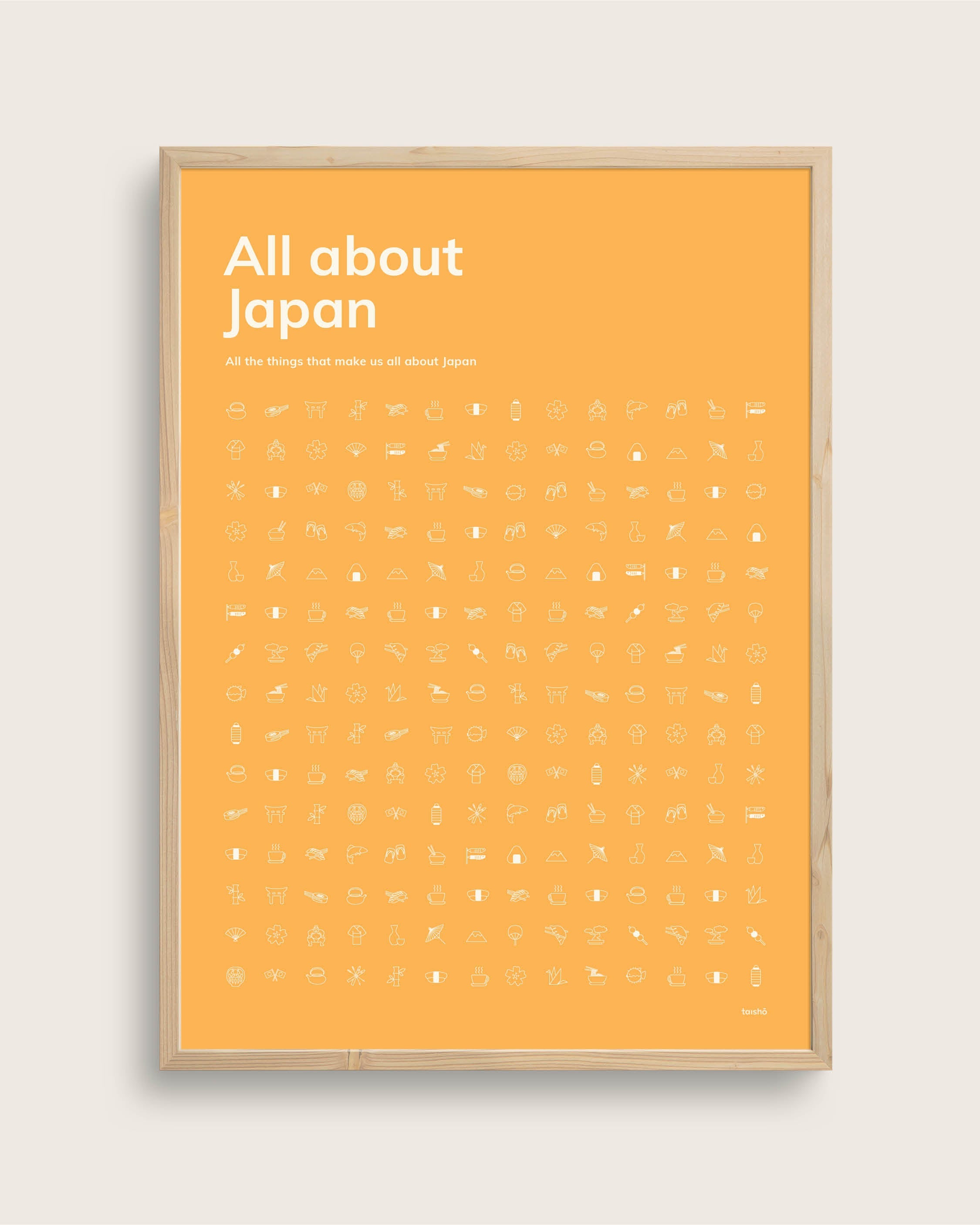 All About Japan Størrelse Taishampx14d - Plakater