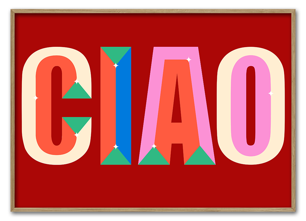 Ciao Boldly 7x42 - Printogrammer Plakater