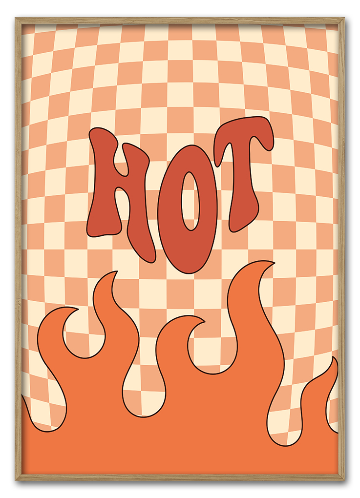 Hot Stuff 50x70 - Printogrammer Plakater