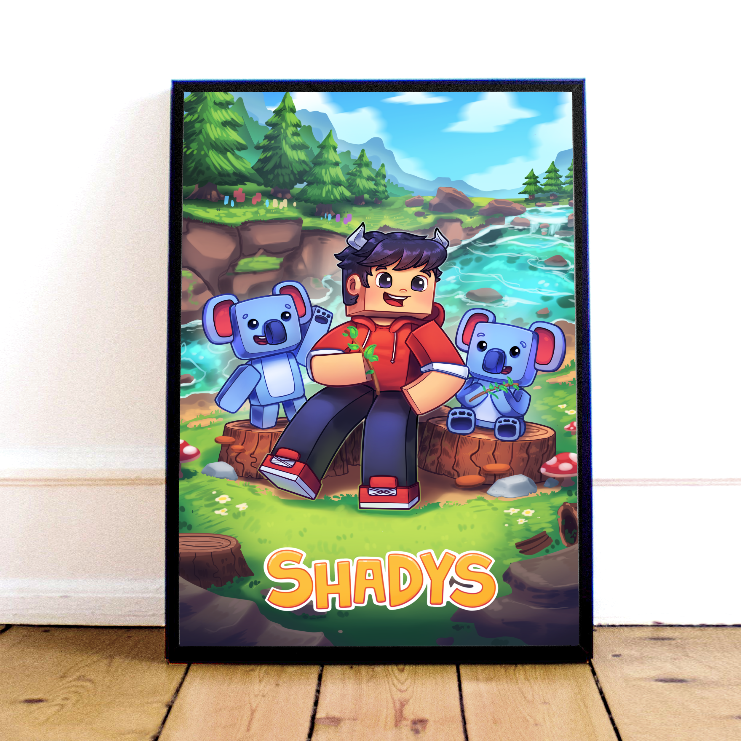 Shadys Koala Plakat - Shadysmc Plakater