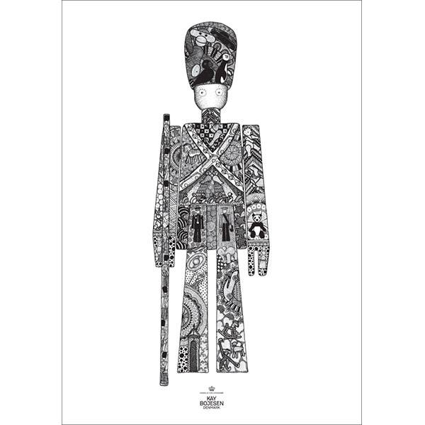 Kay Bojesen Garder Plakat 50x70 - Kay Bojesen Plakater  - 5709513394891