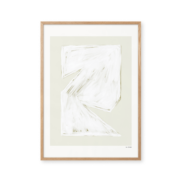 Hvid Pelton Complimentary 70x100 Plakat - Peléton Plakater