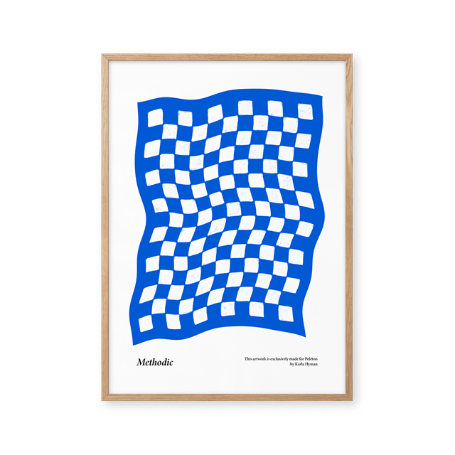 Pelton Methodic Blue 70x100 Plakat - Peléton Plakater