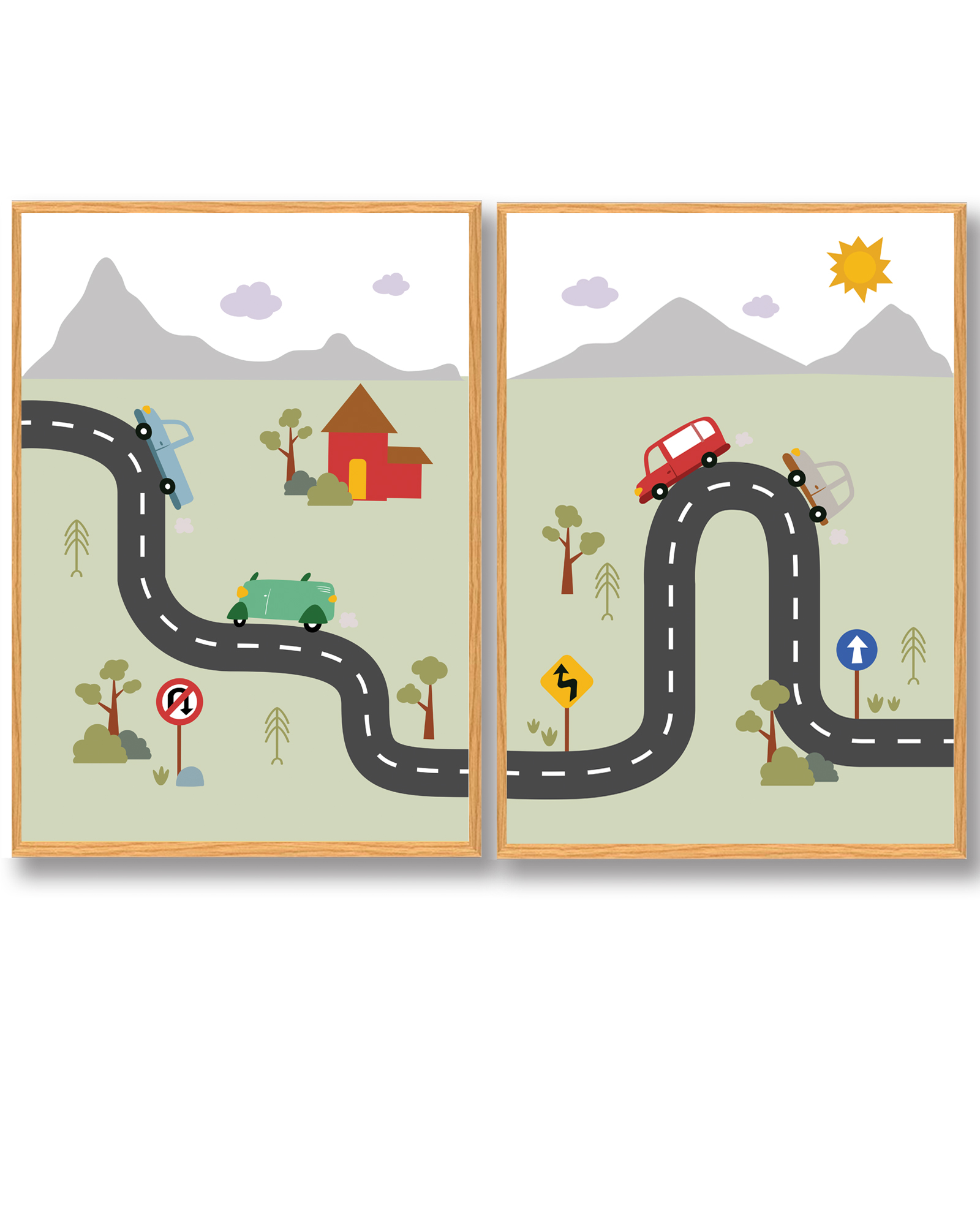 The Road Plakat - Plakatdyr.dk Plakater