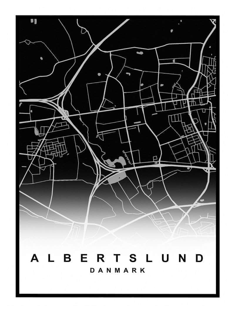 Albertslund Plakat - Postersbyus Plakater