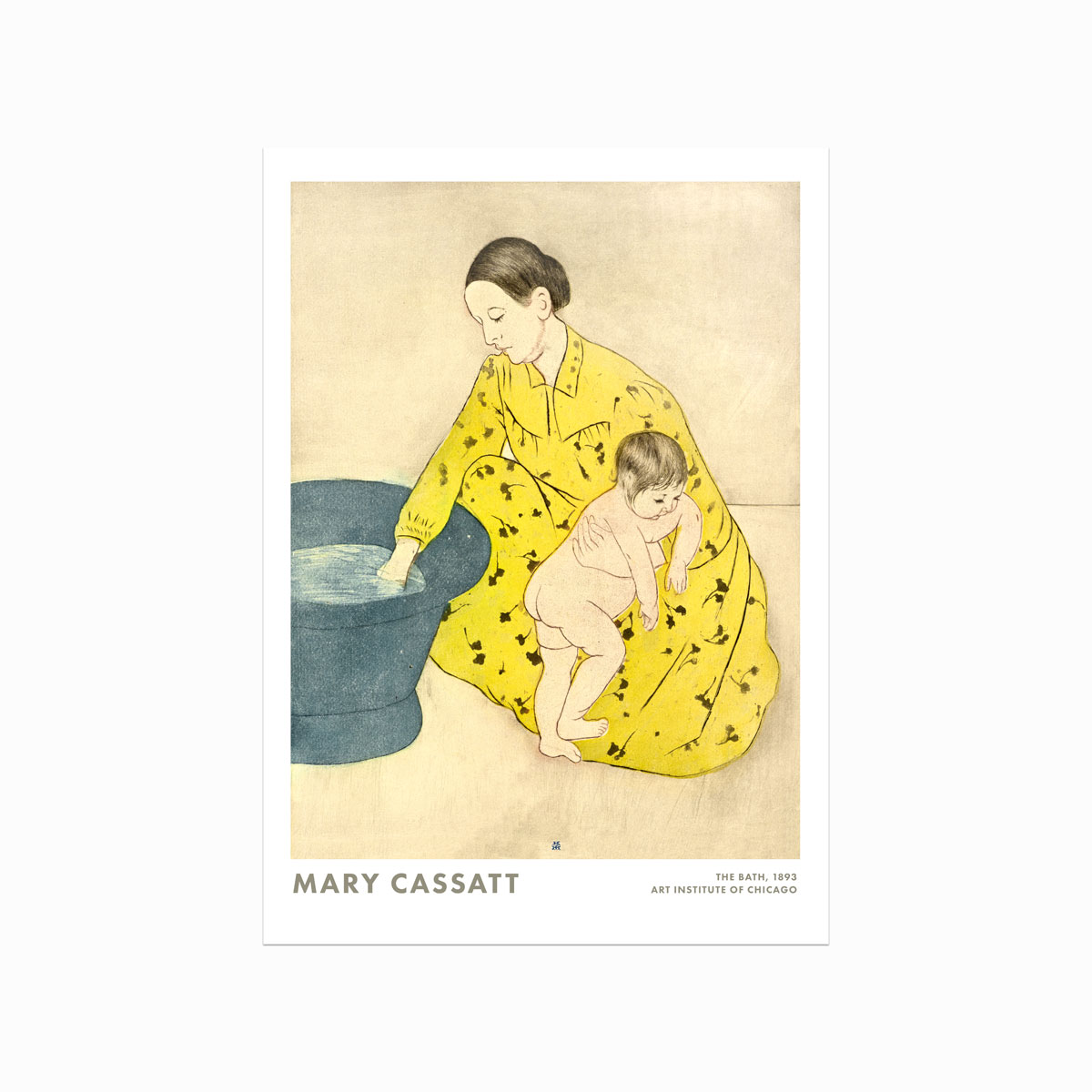 Mary Cassatt Plakat The Bath - Designplakater Plakater