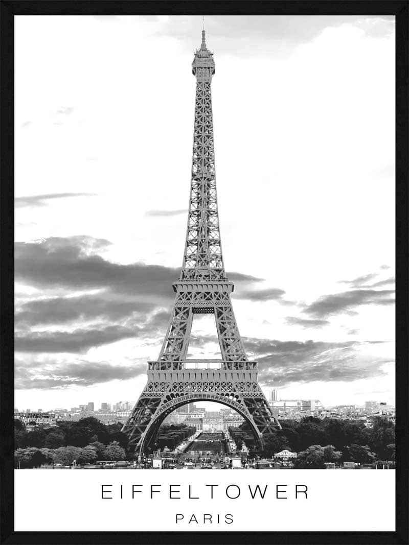 Eiffeltårnet Paris Plakat - Postersbyus Plakater