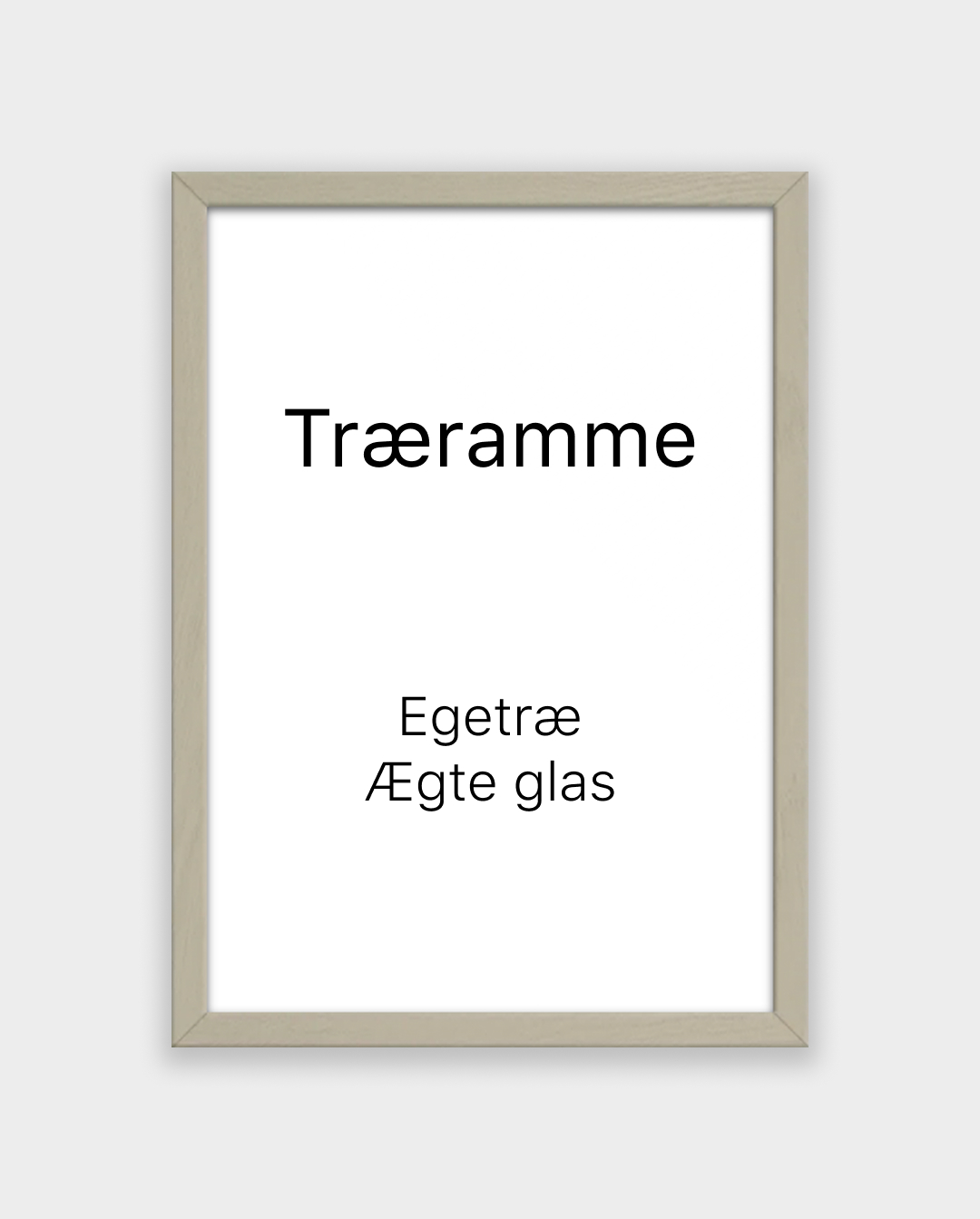 Træramme Grå - Plakater