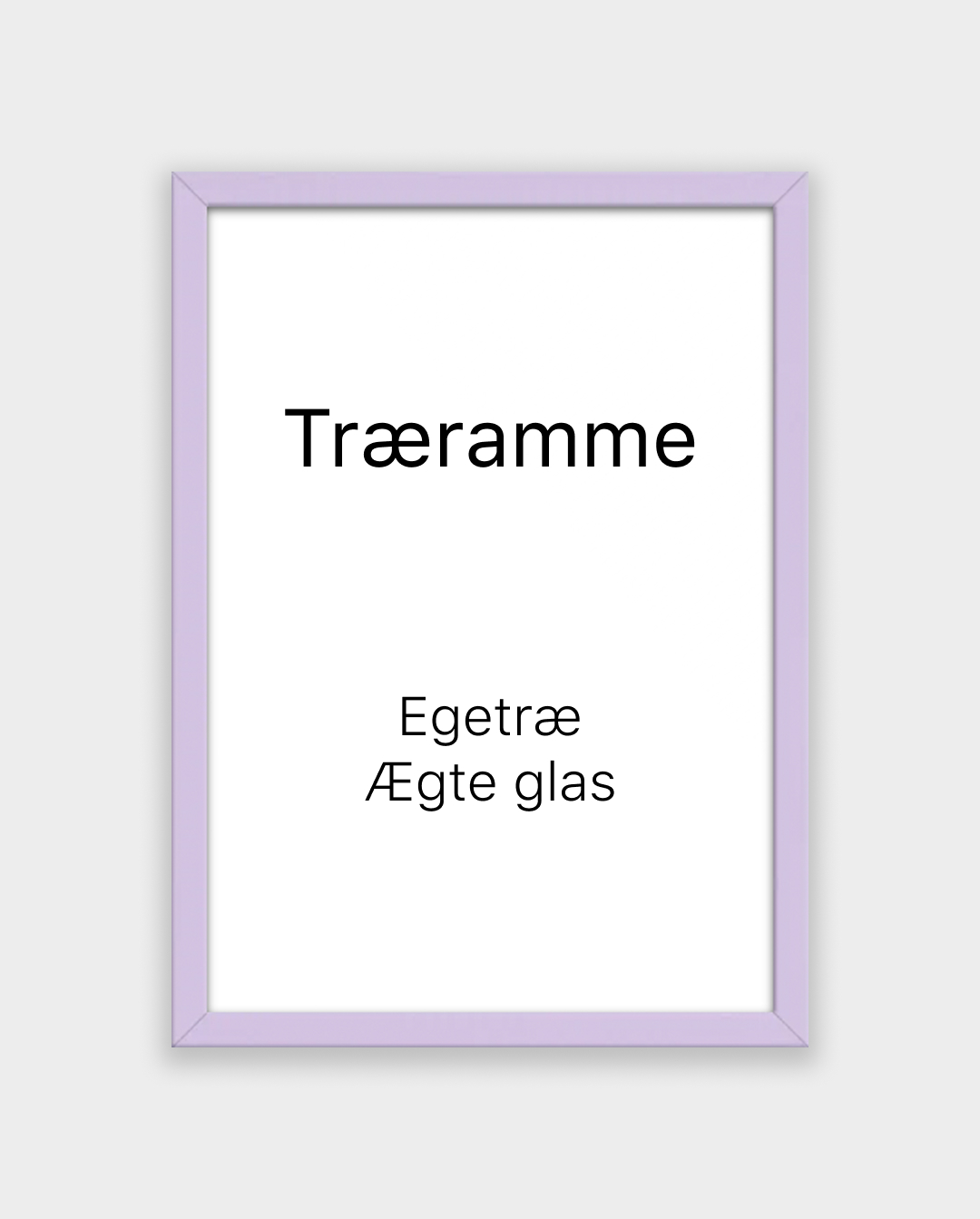Træramme Lilla - Plakater