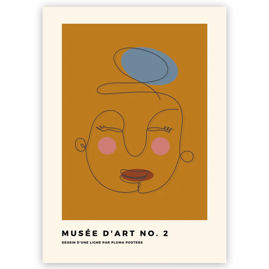 Musee Art 50x70 - Plakater
