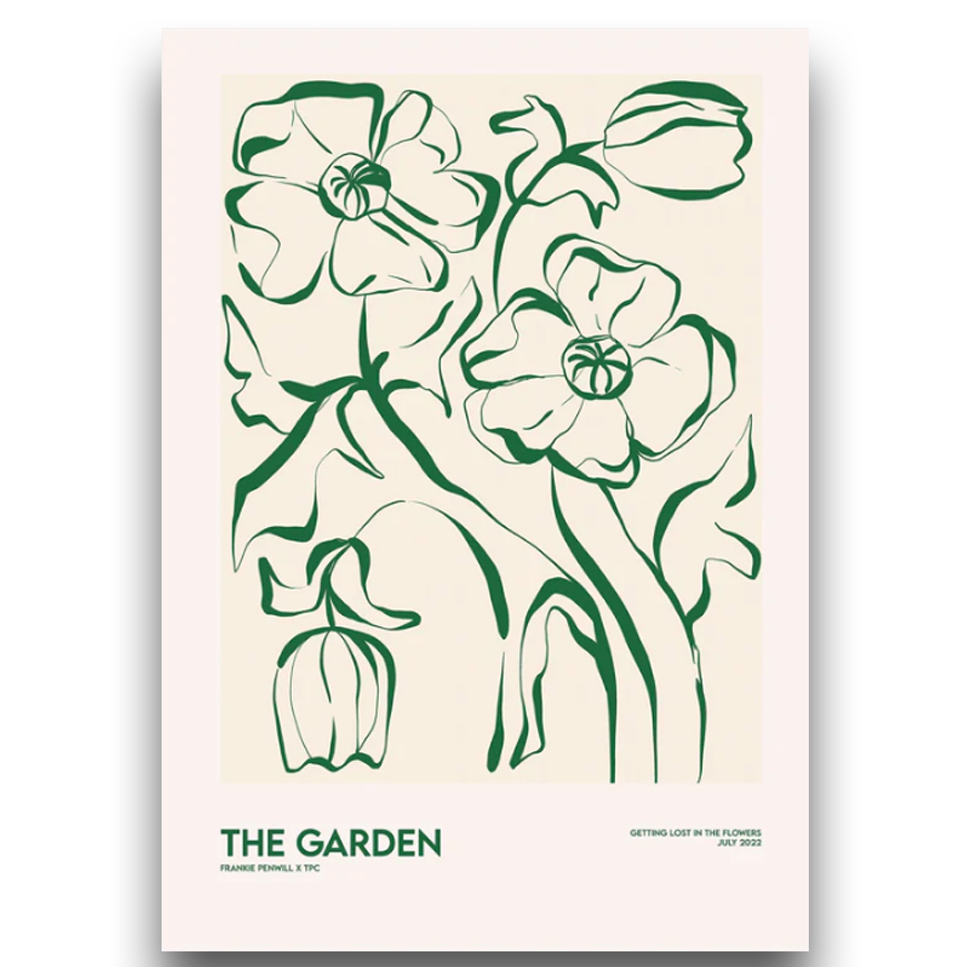 The Garden Plakat - Plakater  - 5713713658080