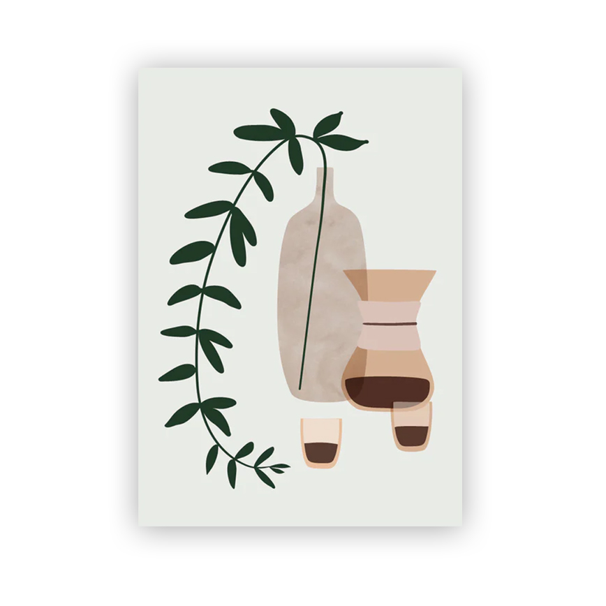 Boho Coffee For Two - Plakater