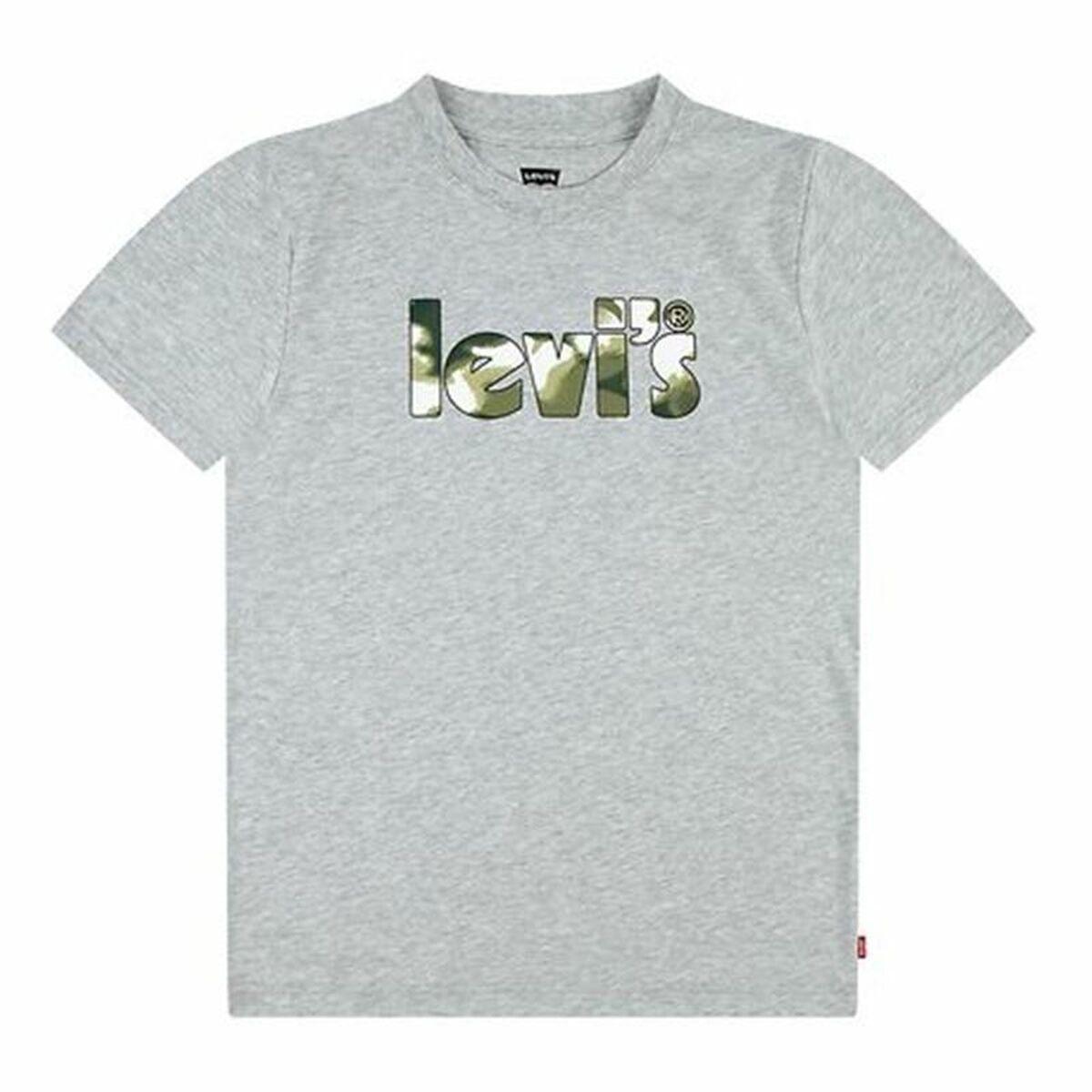 Shirt Levi Camo Poster Logo Gray 60731 Grå - Levi's Plakater  - 3665115973136