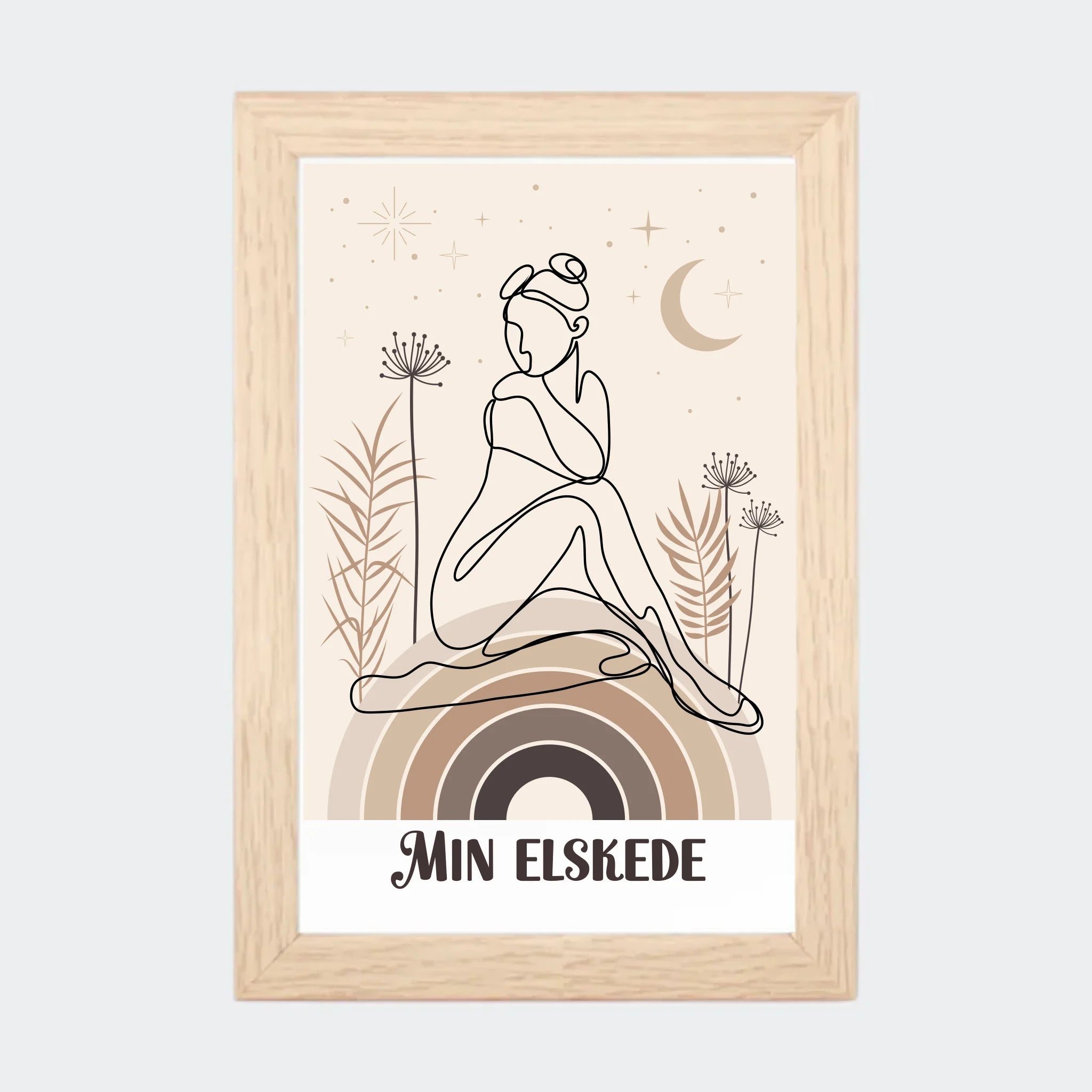 Natur Plakat Med Eget Billede 10x15 10x15 - Teeinblue Plakater