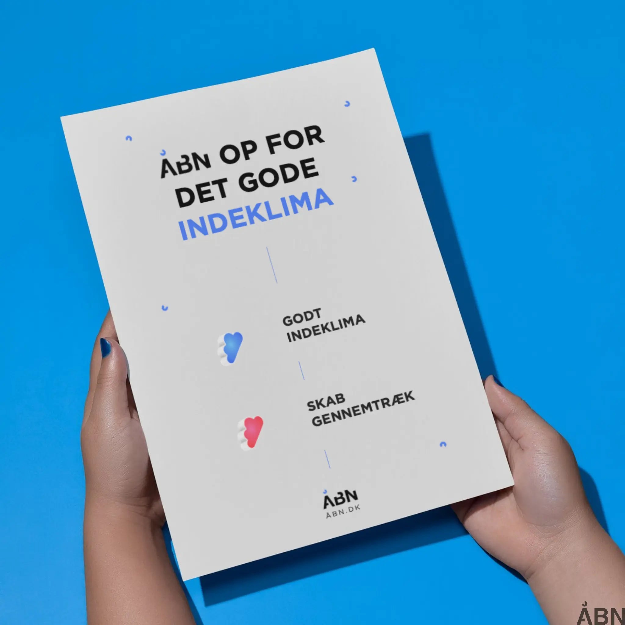 Åbn Plakat Åbn For Det Gode Indeklima - Åbn Plakater  - 46866718654807