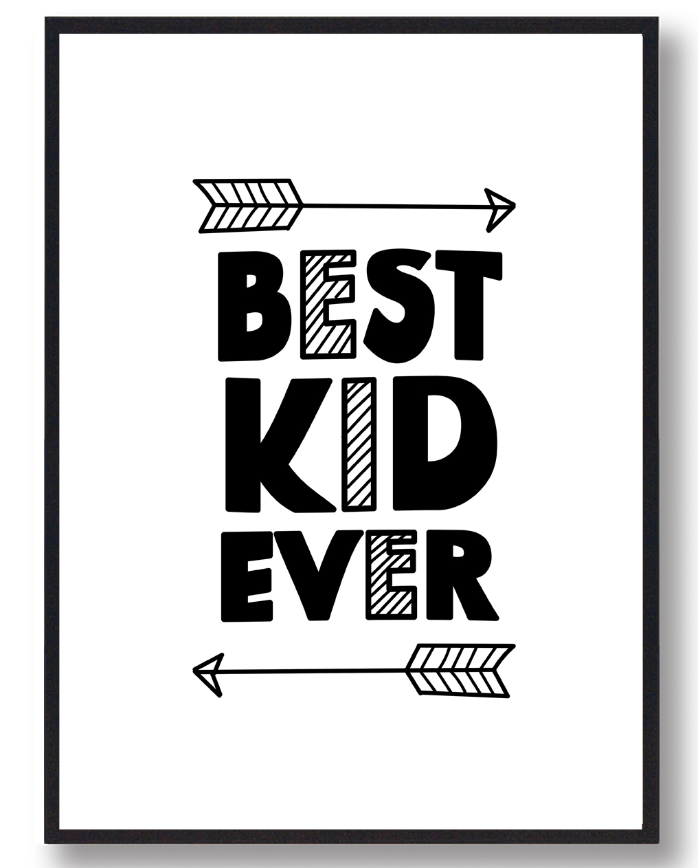 Best Kid Ever Plakat - Plakatdyr.dk Plakater