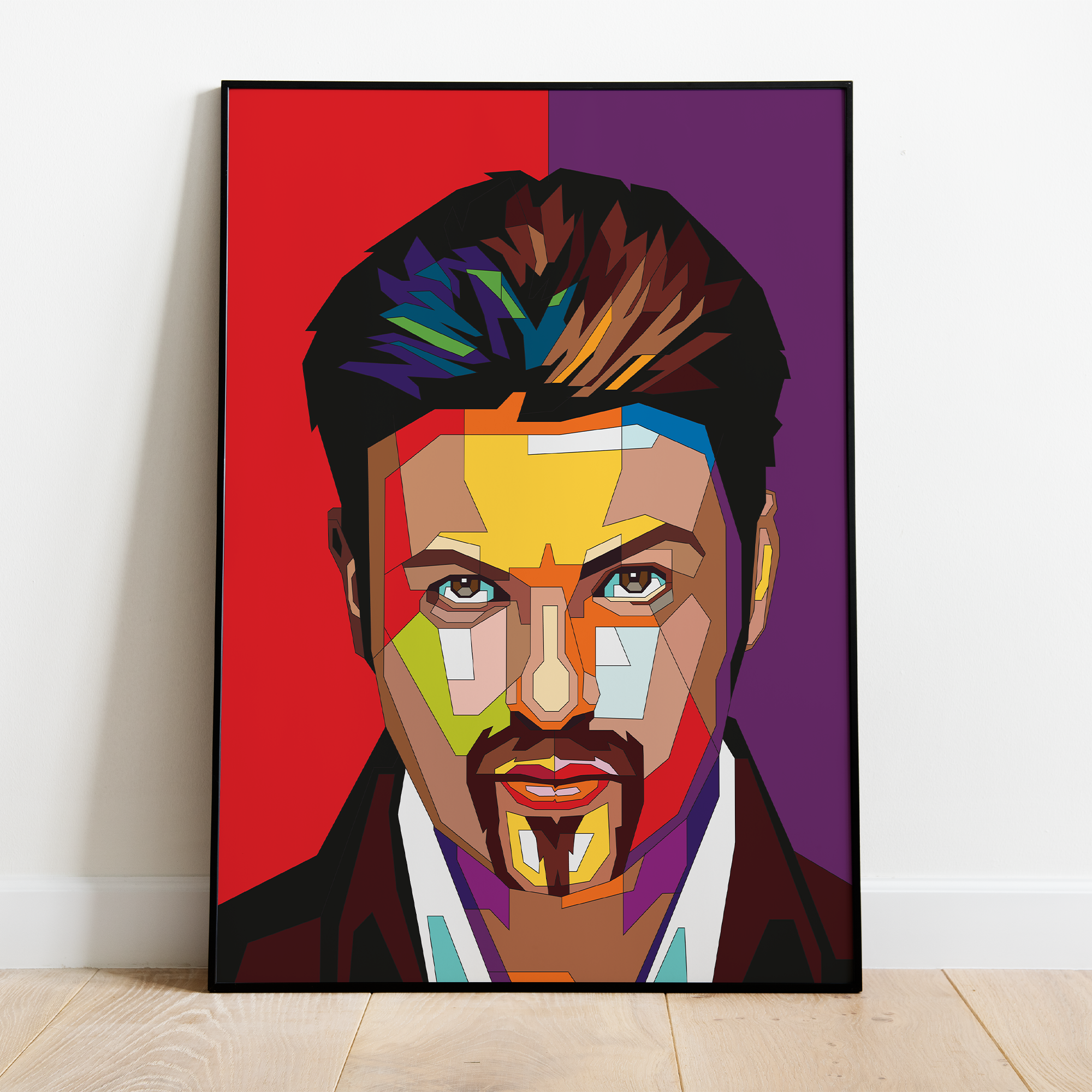 Pop Art Plakat George Michael - Just Karikatur Plakater