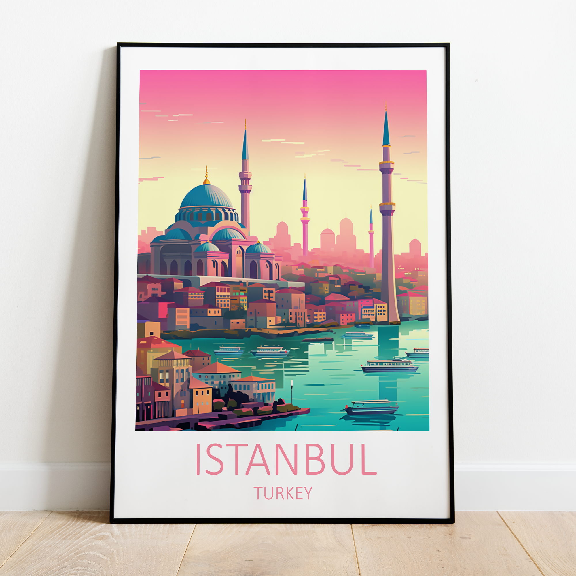 Istanbul Tyrkiet Plakat - Just Karikatur Plakater