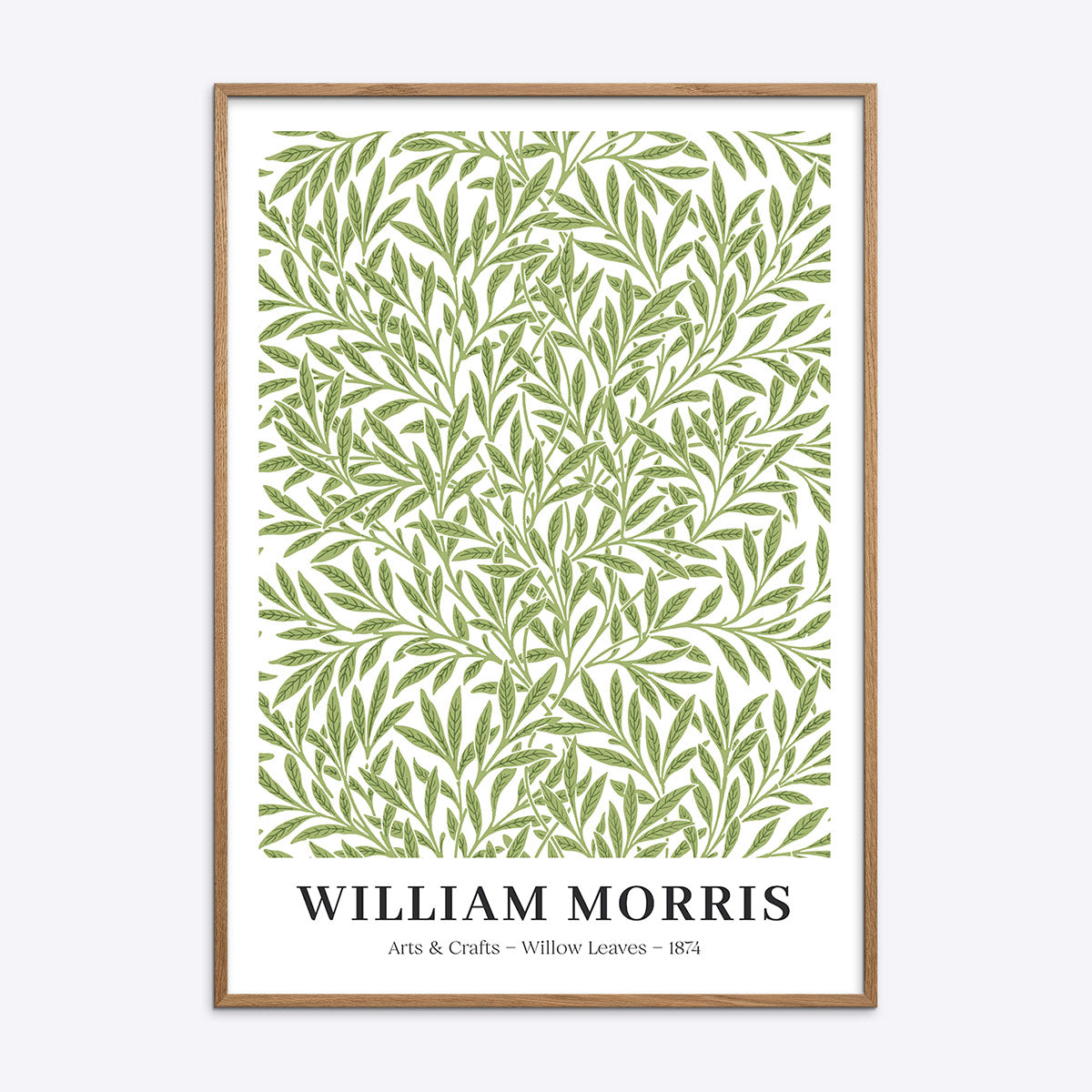 William Morris Willow Leaves 21x30 - Poster Society Plakater