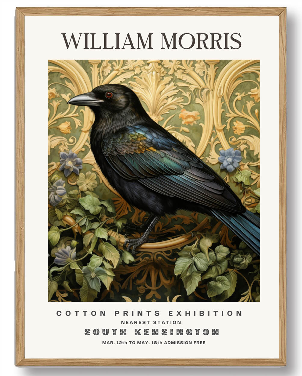 William Morris Ravn - Plakatdyr.dk Plakater