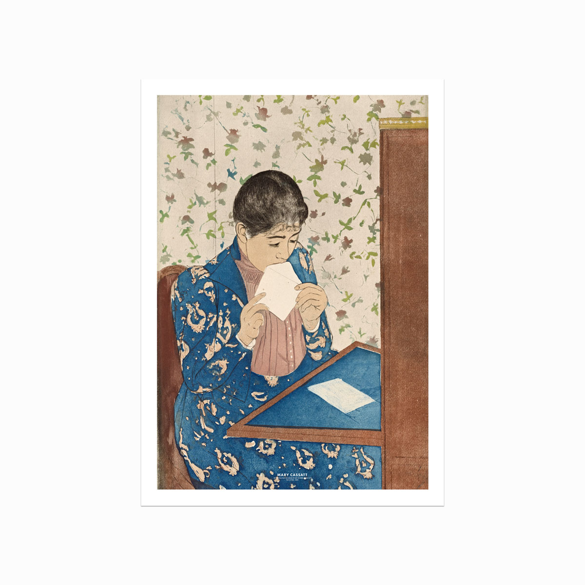 Mary Cassatt Plakat The Letter - Designplakater Plakater