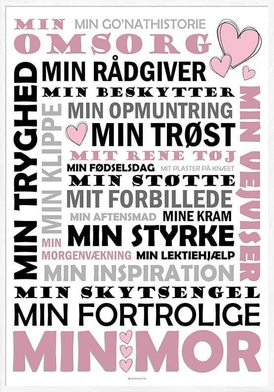Mors Dag Plakat - Unikplakat.dk Plakater