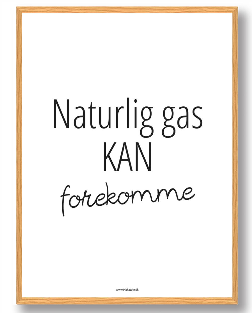 Naturlig Gas Fra Forekomme Plakat - Plakatdyr.dk Plakater